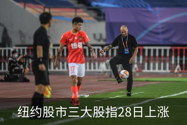 纽约股市三大股指28日上涨
